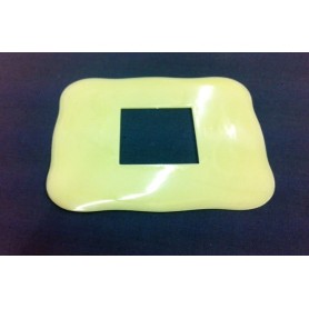 SALVAPARETE FLUORESCENTE PER INTERUTTORI SCATOLA TONDA