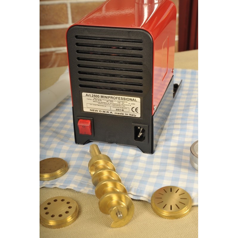 TORCHIO PER PASTA ELETTRICO CON TRAFILE IN...