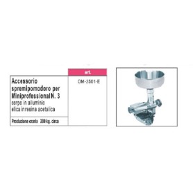 Accessorio SPREMIPOMODORO OMRA PER MINI PROFESSIONAL N.3 2
