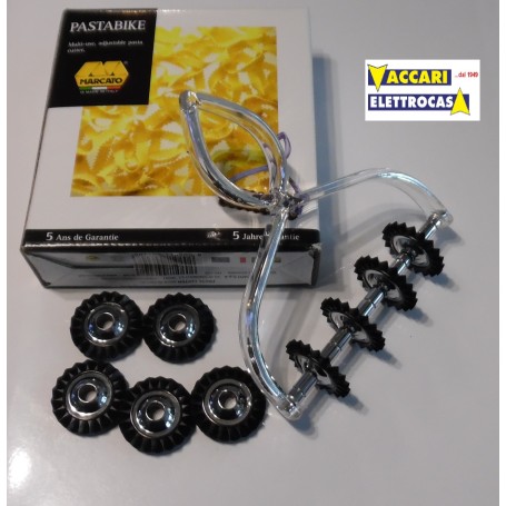 TAGLIAPASTA PastaBike MARCATO con Rotelle smerlate per tortellini
