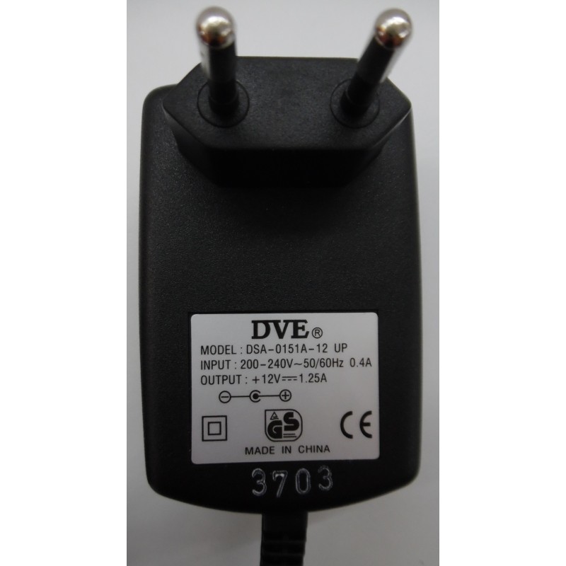 Ricambio ALIMENTATORE ORIGINALE per AUDIOLA TELEVISORE PORTATILE 6" TVB 62 TFT