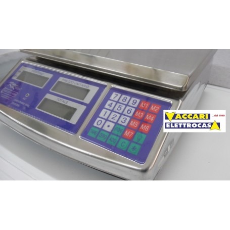 Bilancia digitale elettronica Ricaricabile  per alimenti 40 kg per uso domestico 