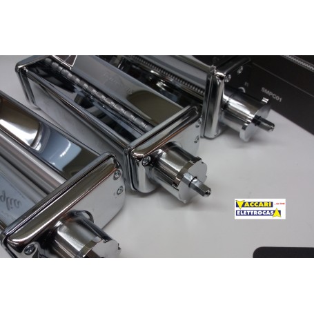 KIT completo di SFOGLIATRICE, TAGLIATELLE E TAGLIOLINI per  IMPASTATRICE  SMEG