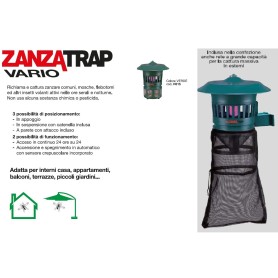 ZANZATRAP VARIO cattura zanzare da parete VERDE 2