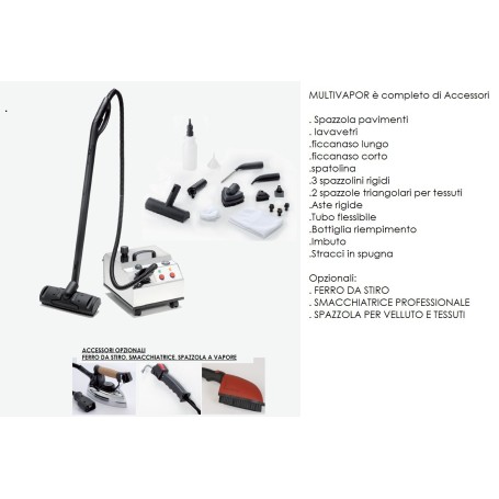 MULTIVAPOR Apparecchio a  vapore per STIRO E PULIZIE