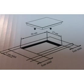 PIANO INDUZIONE 2 ZONE VERTICALE DA INCASSO CASO GERMANY... 2