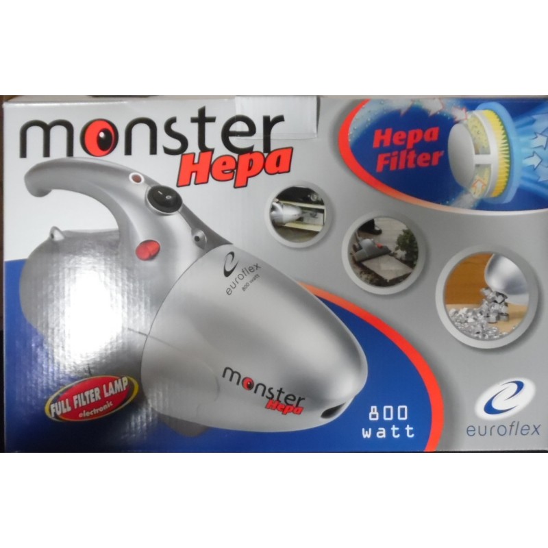 MINI ASPIRATUTTO MONSTER 800W CON FILTRO HEPA 