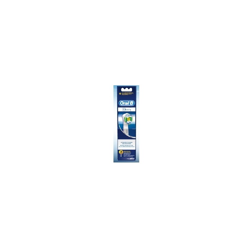 3 TESTINE RICAMBIO ORAL-B 3D WHITE