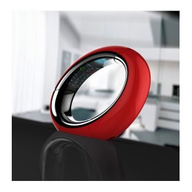 Telefono Cordless a forma Circolare rosso ECLIPSE 10 AEG