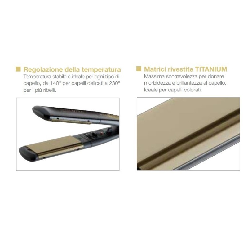 PIASTRA STIRA CAPELLI ELMOT DIVA PROFESSIONALE