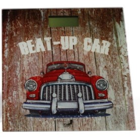 PESAPERSONE in VETRO con IMMAGINE AUTOMOBILE VINTAGE 2
