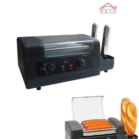 DCG Macchina per hot dog HDM8850 cuoce pane e wurstel