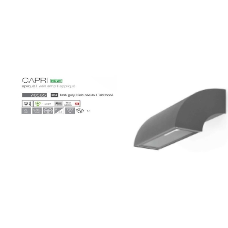 Plafoniera da esterno FARO Modello CAPRI ref.70565