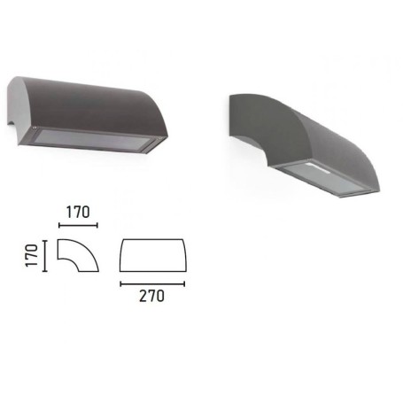 Plafoniera da esterno FARO Modello CAPRI ref.70565