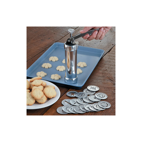 STAMPO per BISCOTTI manuale completo di 20 forme BISCUITS MARCATO