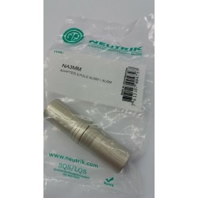 adattatore  XRLM NEUTRIK proffessionale MASCHIO MASCHIO 2