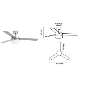 Ventilatore da soffitto Panay FARO 33608 diametro cm122 a... 2