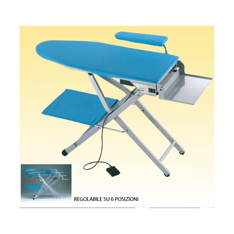 ASSE DA STIRO RISCALDATO ASPIRANTE E SOFFIANTE...