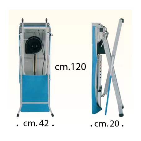 ASSE DA STIRO RISCALDATO ASPIRANTE E SOFFIANTE ASTREA