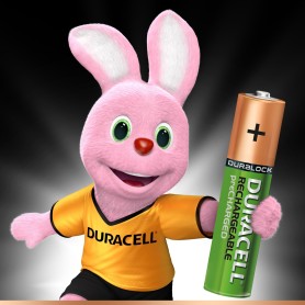 Batterie DURACELL RICARICABILI AAA confezione da 4 2