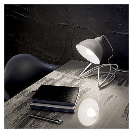 lampada da tavolo GUENDALIN TL1 IdealLux in metallo colore argento