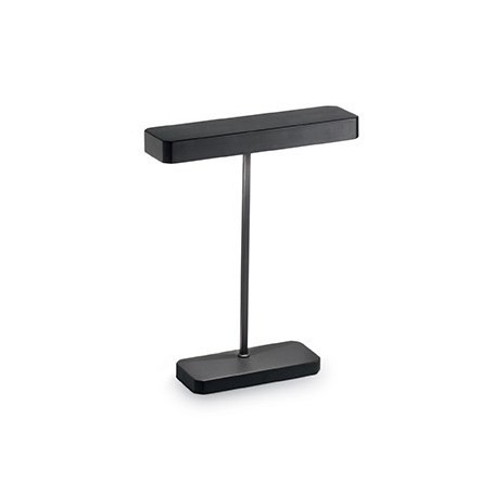 Lampada scrivania Nera LUMI TL2 Ideallux  forma di T