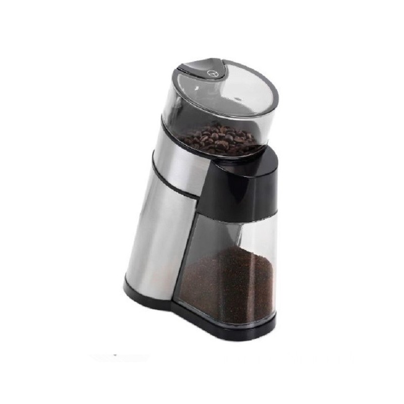 Macina caffè elettrico con contenitore porta caffè Macinato