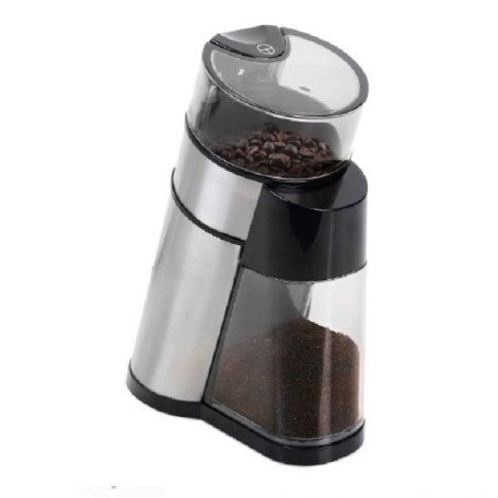 Macina caffè elettrico con contenitore porta caffè Macinato