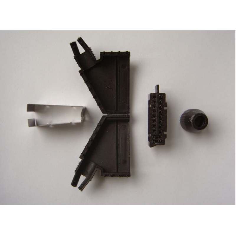 spina scart -da saldare 21 poli