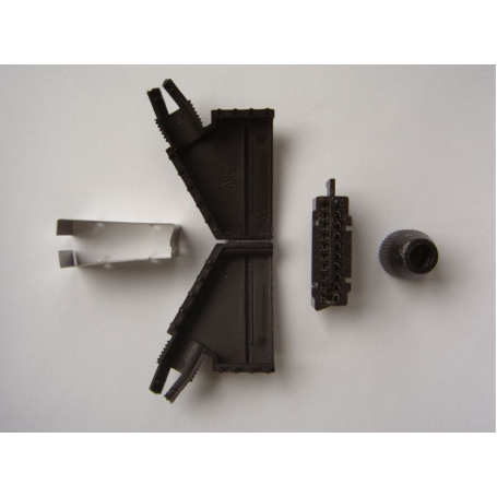 spina scart -da saldare 21 poli