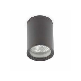 Lampada a cilindro da esterno in alluminio altezza cm 14, diametro cm 11 colore Grigio Scuro TASA 70806 FARO