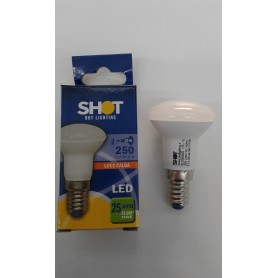 lampadina faretto R39 E14 3w 2700k SHOT 2