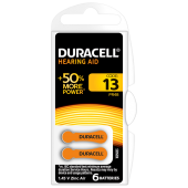 Batterie per apparecchi acustici DURACELL 13 1,45V