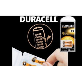 Batterie per apparecchi acustici DURACELL 13 1,45V 2