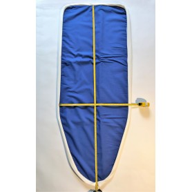 Telo professionale per tavolo da stiro aspirante GHIBLI 120x45 con mollettone VAC026 BLUITALIA 2