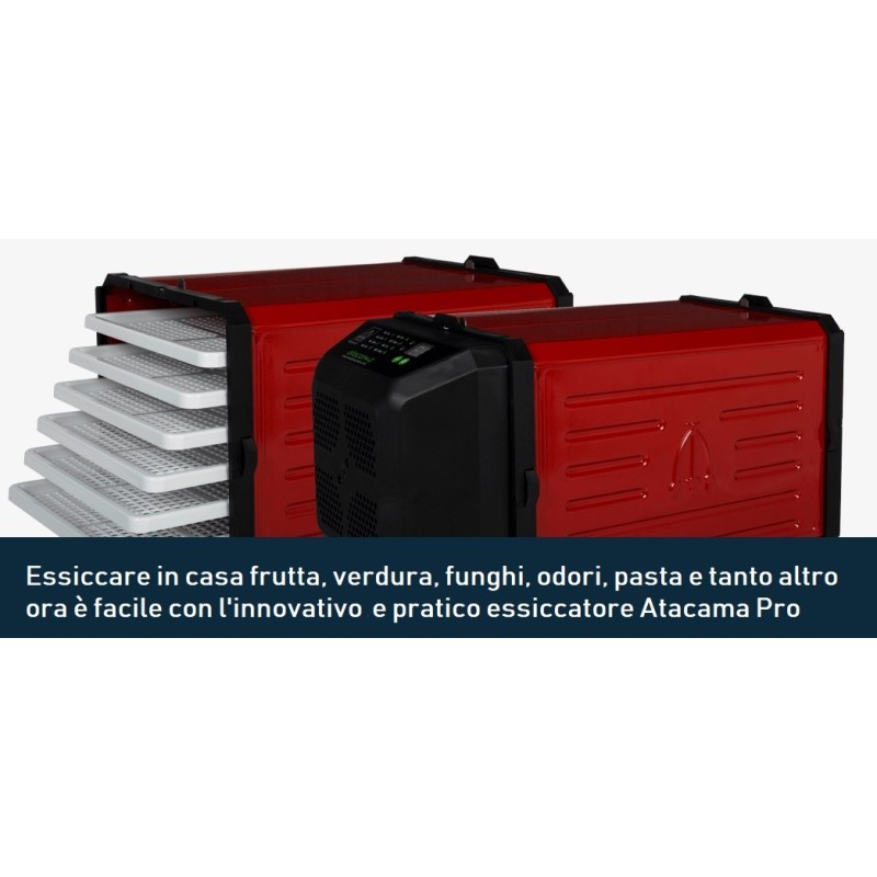 ESSICCATORE PER ALIMENTI ORRIZZONTALE ATACAMA PRO 3SPADE