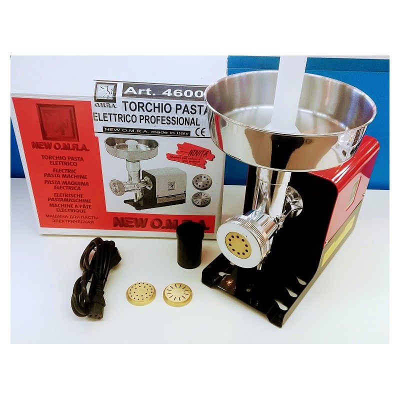 TORCHIO PER PASTA ELETTRICO CON TRAFILE IN...