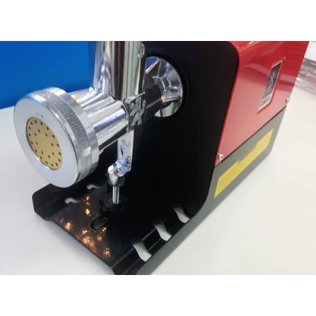 TORCHIO PER PASTA ELETTRICO CON TRAFILE IN OTTONE NEW OMRA PROFESSIONAL ORIGINALE