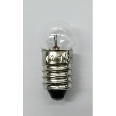 lampadina Micro per torce 1,5volt E10 200Ma- S600
