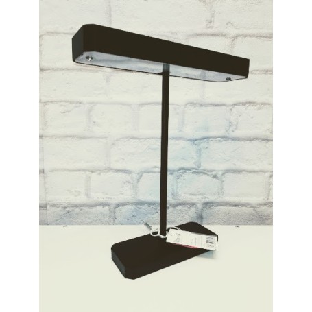 Lampada scrivania Nera LUMI TL2 Ideallux  forma di T