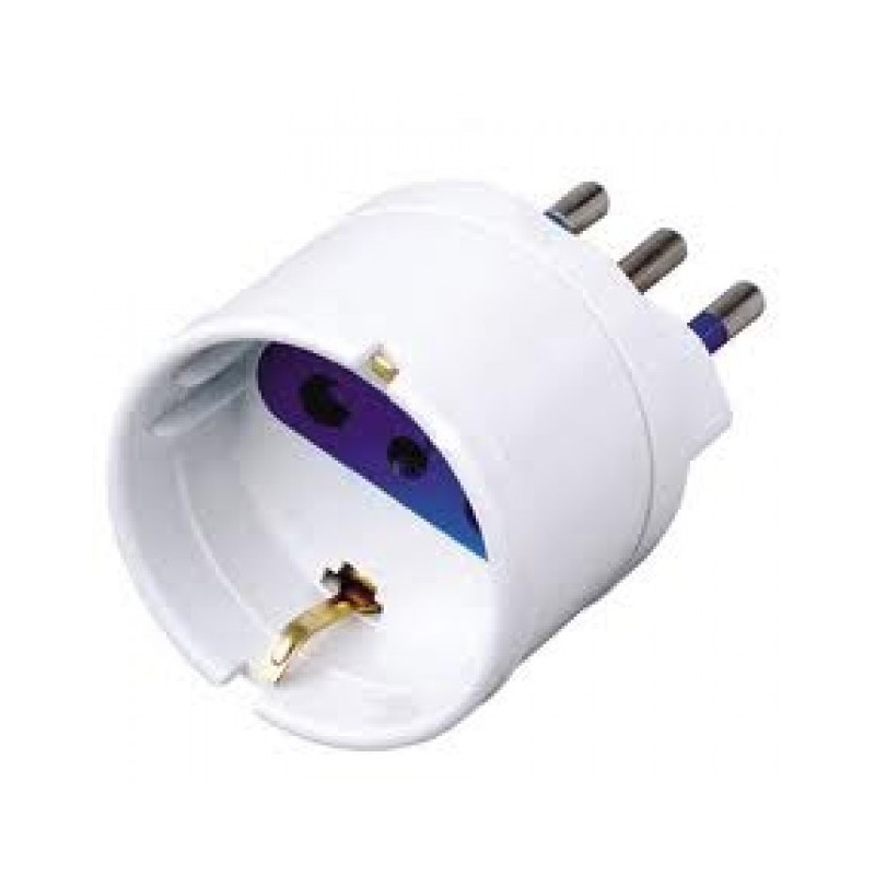 Riduzione Schuko spina 10A BA