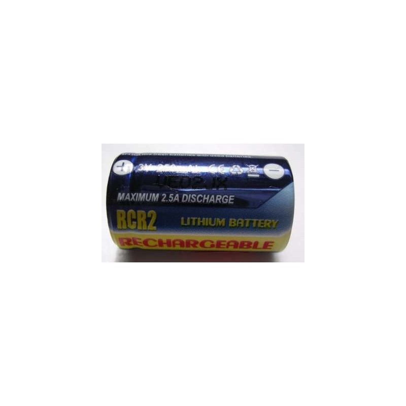 BATTERIA CR2 3V RICARICABILE RCR2