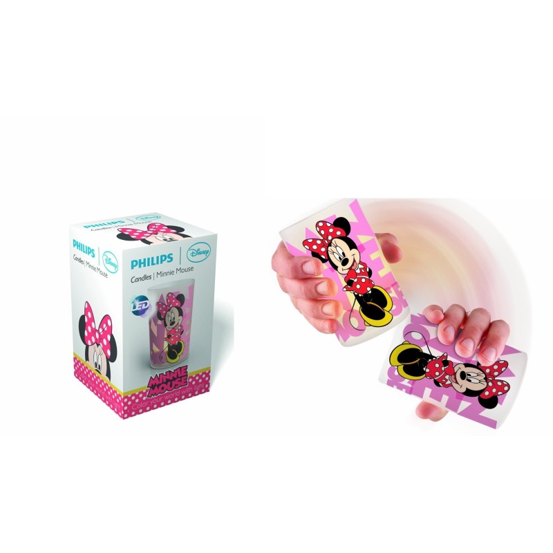 CANDELA MINNIE MOUSE PHILIPS RICARICABILE PER BAMBINI