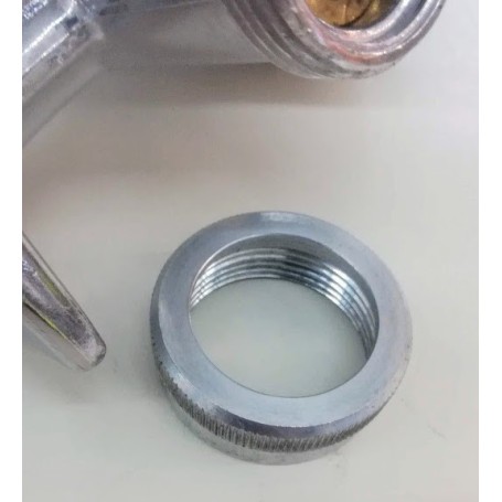 ricambio ghiera in alluminio per torchietto manuale omra ricambio ghiera in alluminio per torchietto manuale omra
