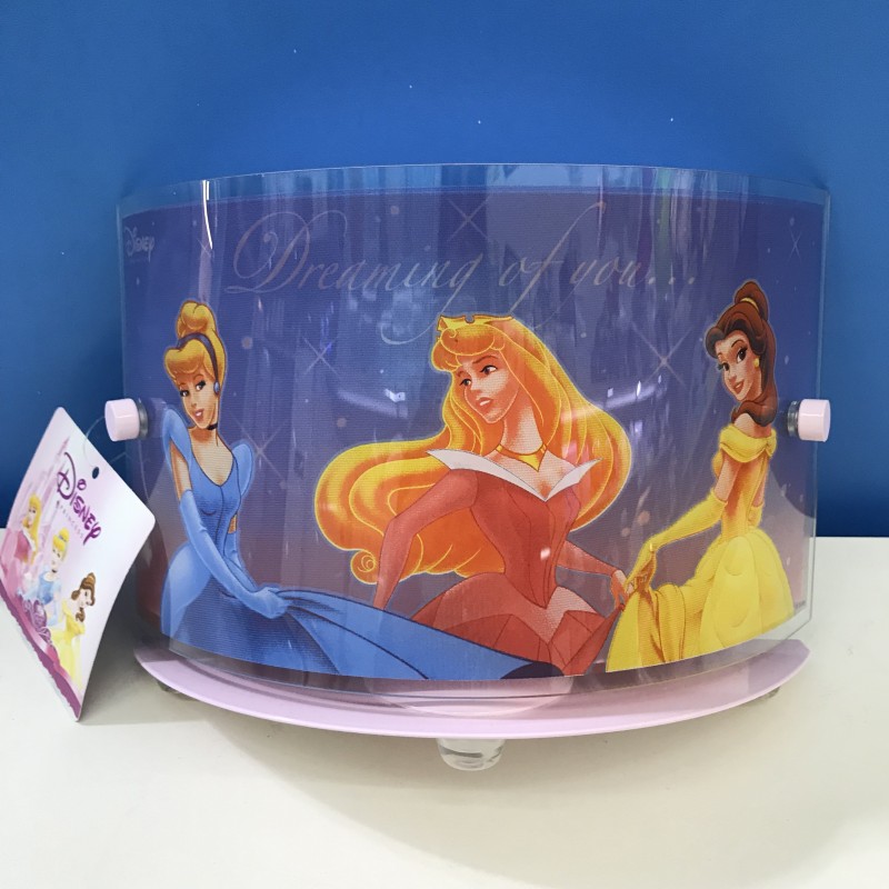 PLAFONIERA DA PARETE DISNEY PRINCIPESSE DALBER 