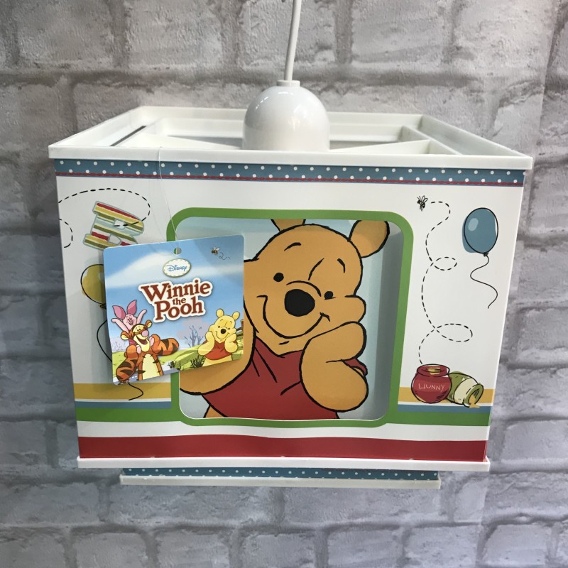 WINNIE THE POOH LAMPADARIO SOSPENSIONE QUADRATO DALBER