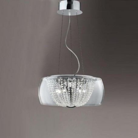 Lampadario AUDI con cristalli 11 luci IDEAL LUX