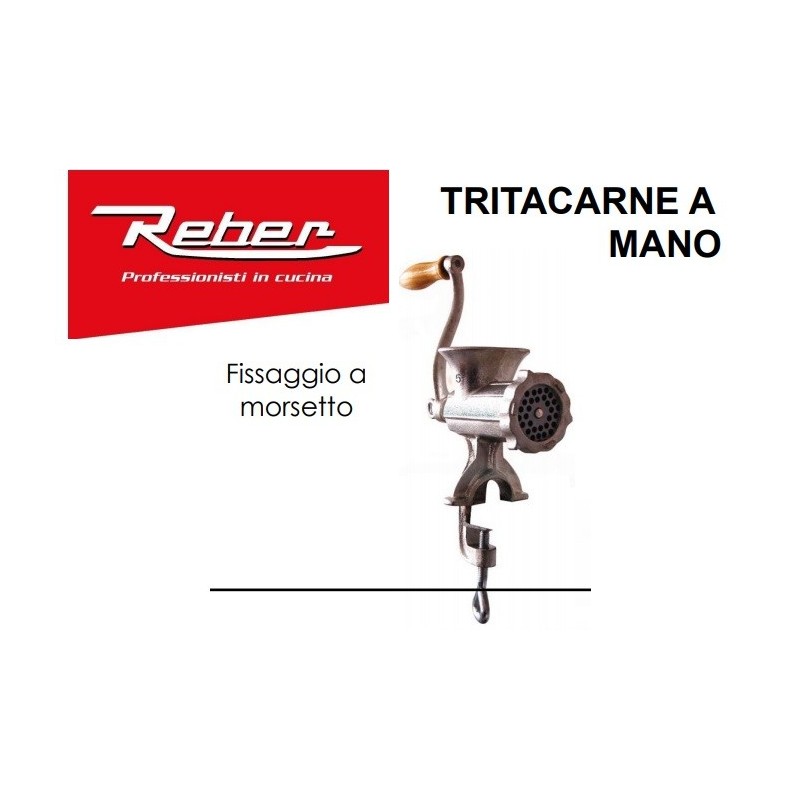 Tritacarne a mano N.8 REBER