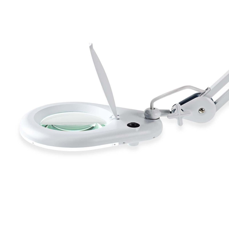 Lampada da tavolo con lente 3 diottrie 22W da fissare NEDIS
