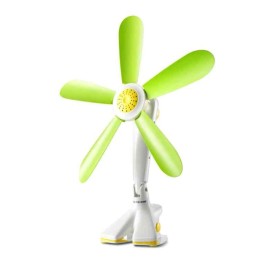 Ventilatore con clip da tavolo senza griglia, pale plastica a trascinamento magnetico CFG